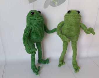 Padrão de sapo de crochê – Projeto DIY fácil e adorável