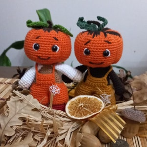 Pumpkin Dolls with Changeable Outfit