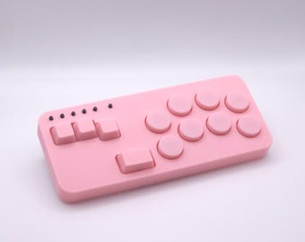 Keybox Fusion Leverless Arcade Controller - GP2040-CE, Hot-Swappable