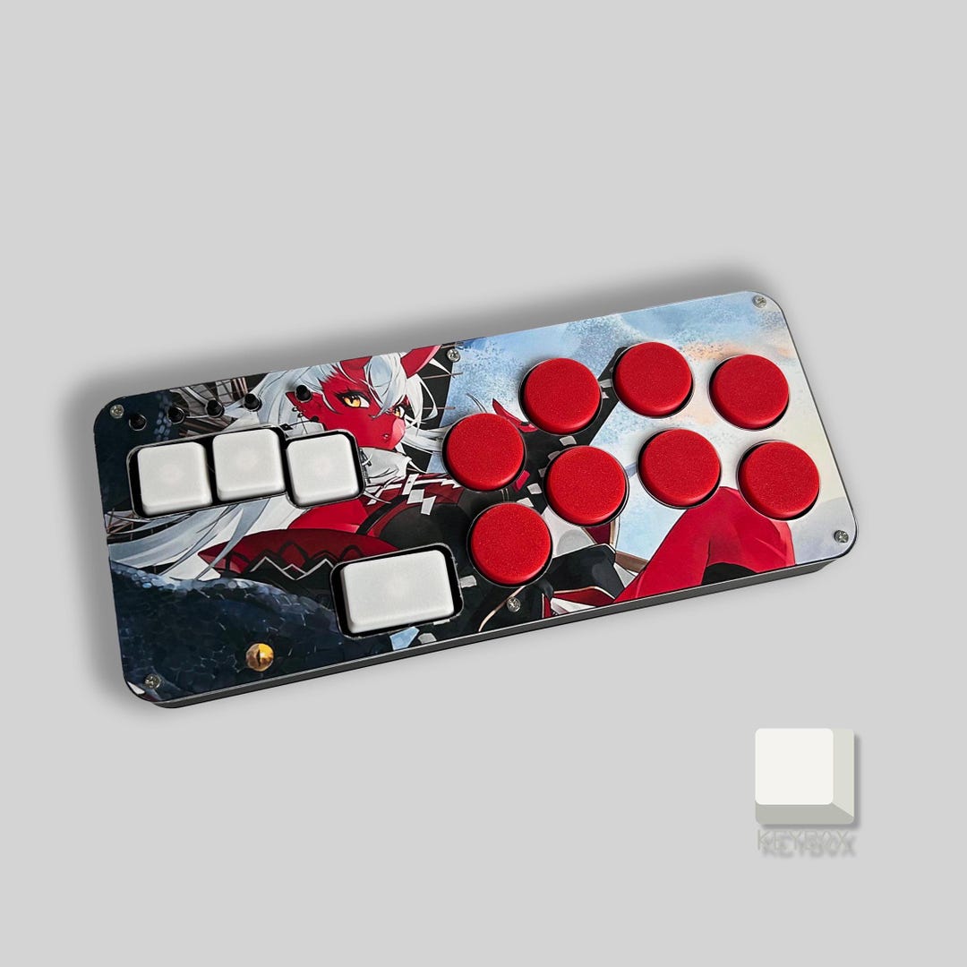 Keybox Fusion Art Edition Plug&play en Ps5/Ps4/Switch/Pc Mando Arcade ...
