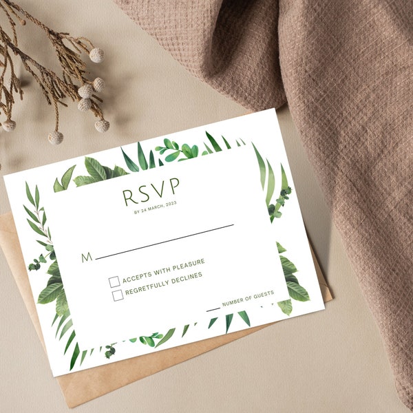 Funny Rsvp Card Etsy