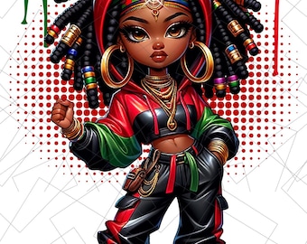Celebrate Juneteenth Black History Png | Afro Woman PNG | Black History Energy Afro Png | Black History Month PNG | Black and Proud PNG