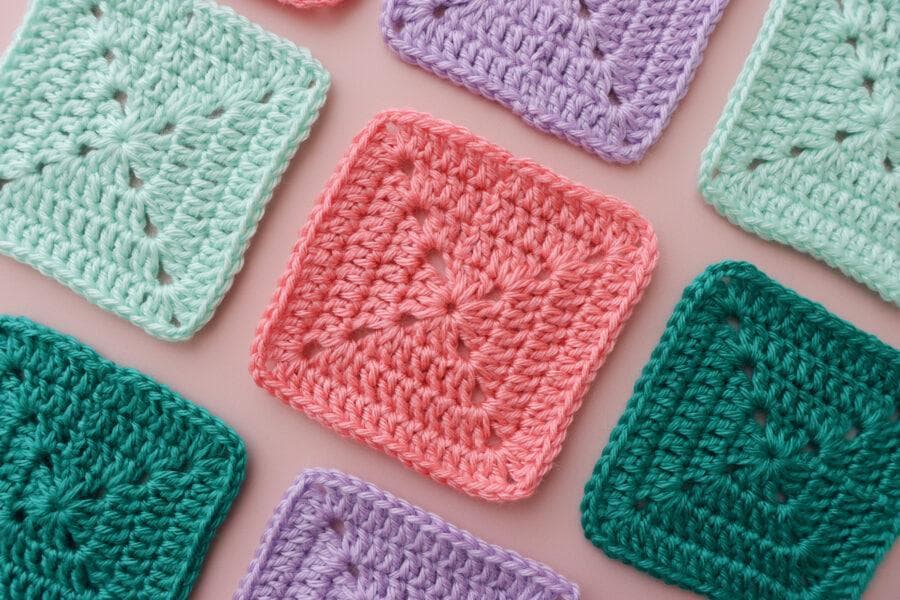 38 Crochet Square Patterns to Build Your Next Project 20 Modern Granny Square Crochet