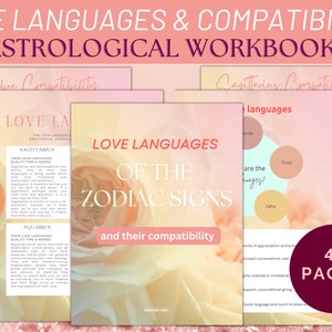 Love Compatibility Workbook * Love Languages Workbook * Zodiac Sign Compatibility Report * DIY Love and Partner Reading * DIY Synastry