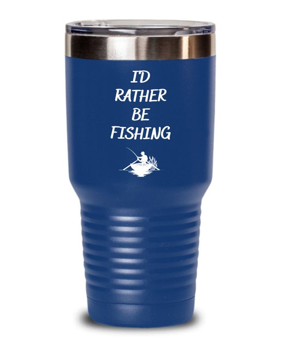 Love Fishing I'd Rather Be Fishing Gift for Fisher Men or Women