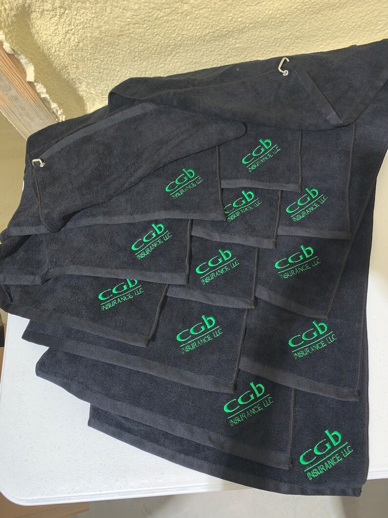 Custom Golf Towels Etsy