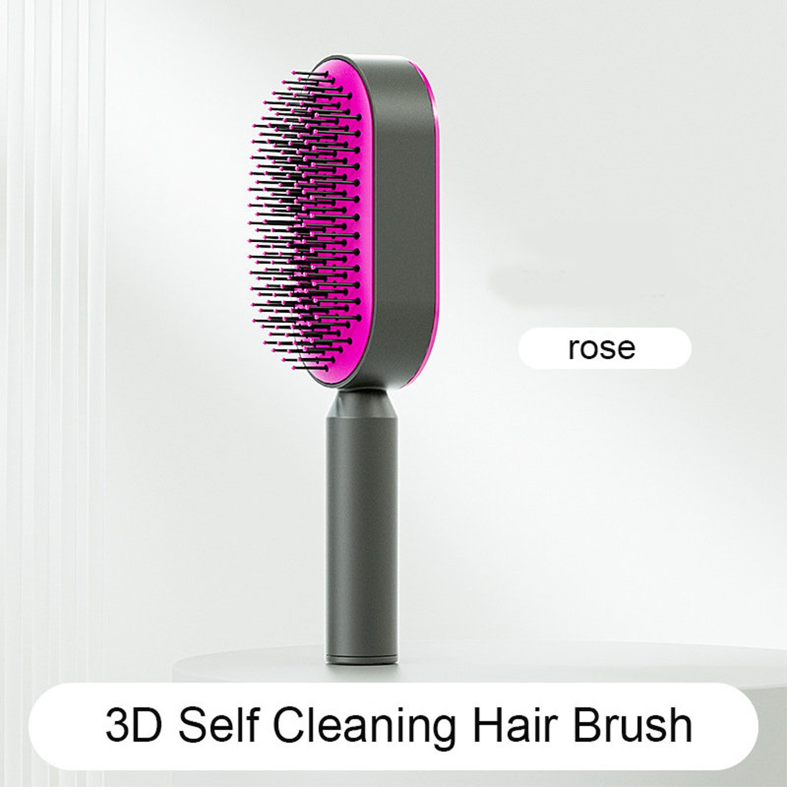 Self Cleaning Hair Brush for Women Onekey Cleaning Hair Loss Etsy UK