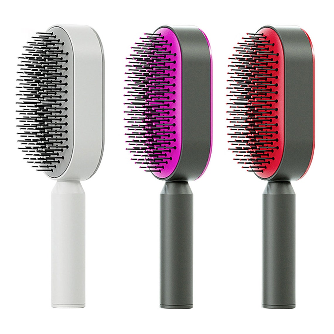 Self Cleaning Hair Brush for Women Onekey Cleaning Hair Loss Etsy