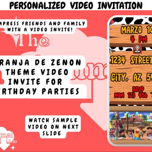 Granja de Zenon-video-uitnodiging