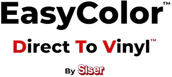 Siser Easycolor DTV direct to Vinyl and Siser TTD Easy Mask 8.4 X 11 Sheets  Inkjet Printer Compatible Heat Transfer Vinyl HTV 