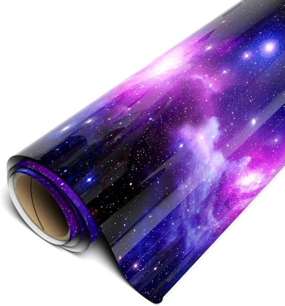 Infinite Galaxy. Easypatterns. Siser Heat Transfer Vinyl (HTV). Printed Vinyl. ***requires TTD Mask which is sold separately***