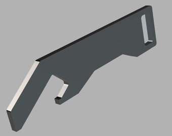 Metal Crab claw bottle opener (.DXF and .SVG file)