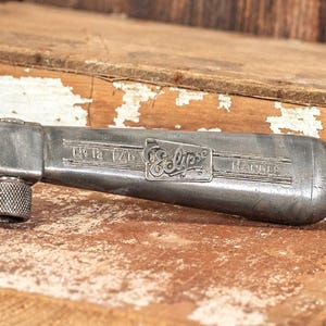 Vintage Eclipse No 12 Pad Handle for Hacksaw Blades Engineers Metalworking Tool Machinist Workshop Hand Tool British Made Collectible