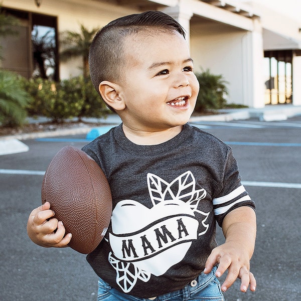 MAMA TATTOO HEART Toddler Boys Shirt or Baby Boy Jumpsuit, Baby boy shirts, Toddler boy tshirts 2t 3t, baby boy jumpsuits, boys mama shirts