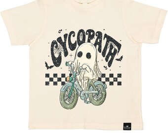 CYCOPATH ハロウィン シャツ 男の子または幼児用 T シャツ、2T 男の子用面白いハロウィン T シャツ、男の子用ハロウィン シャツ、ユース ボーイズ ハロウィン T シャツ