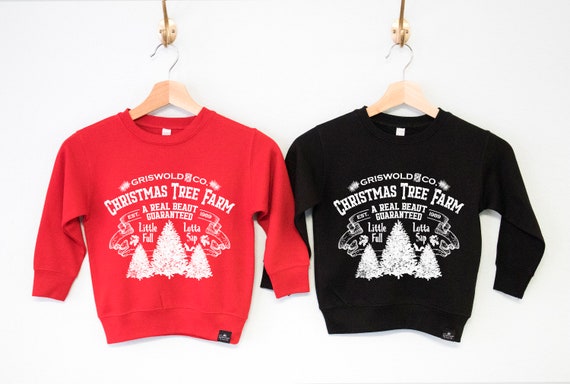 Griswold Christmas Tree Farm Jungen Weihnachten Sweatshirt Kinder