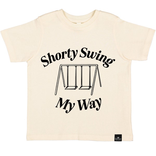 SHORTY SWING My WAY T-shirt pour garçons tout-petits, t-shirts pour garçons des années 90, vêtements pour enfants des années 90, chemises pour garçons mignons 2t, chemises pour garçons de la Saint-Valentin 3t 4t