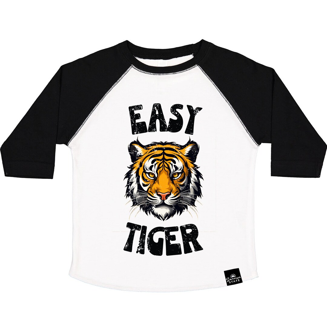 Tiger Fur Baseball Jersey - Toddler main image 0