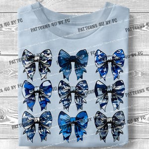 Blauwe strikken png, coquette strik camouflage jacht camouflage sublimatie digitaal ontwerp oud camouflage militair meer marine landelijk shirtontwerp old school