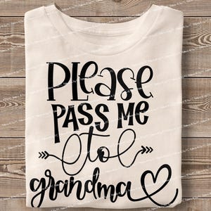 Bitte führen Sie mich zu Oma SVG PNG, Cricut Clipart Sublimation Design Großmutter Mama Kleinkind Kind Shirt Sweatshirt Design Gesegnete Mamaw