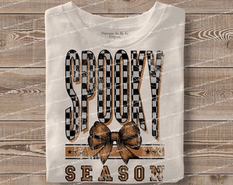 Checkered Halloween Pumpkin PNG: Retro Coquette Fall Design (Digital Download)