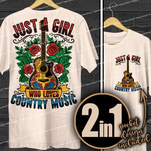 Diseño de camiseta de sublimación de música country sureña, vaquera retro, estilo western, descarga digital DTF.