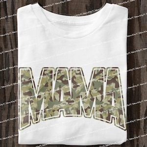 Mama png, old school camouflage png, digitale download, camouflage mama, sublimatieontwerp, jacht png, land png, westerse png, mama shirt png