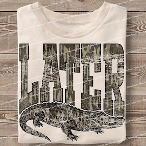 Later Gator Png, lustiges Alligator sarkastisches Old School Tarnmuster, Später Alligator Sublimation, Florida Shirt Design, digitaler Download, DTF Clipart