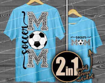 Soccer Mom PNG: Game Day Shirt Design (Digital Download)