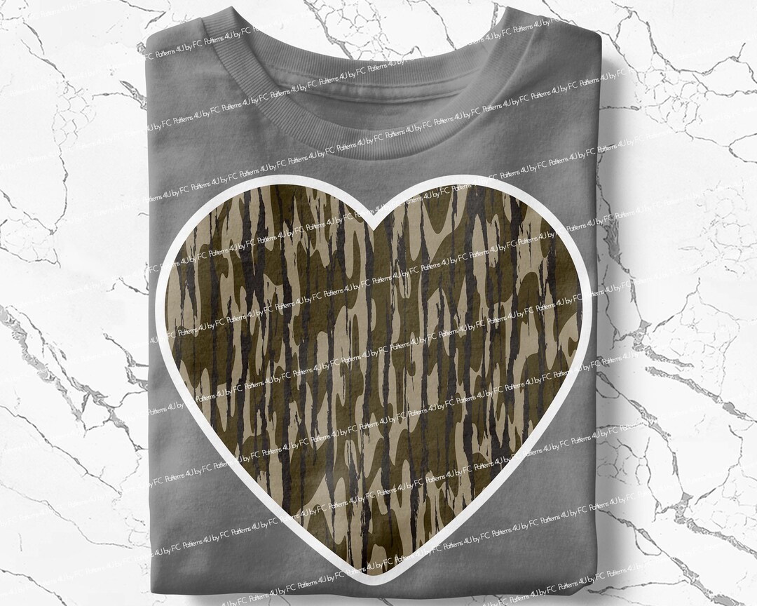 Camo Two Heart Tee main image 0