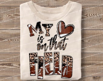 Leopard Football Mom PNG: Game Day Design (digitale download)