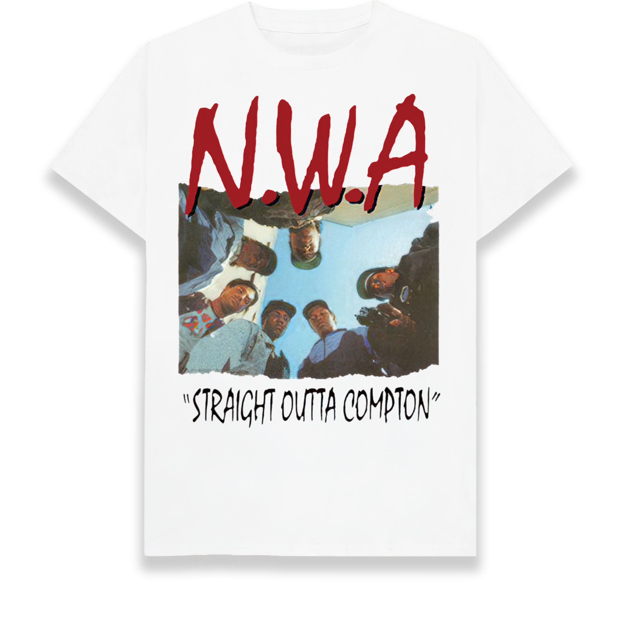 Discover NWA Straight Outta Compton Unisex T-Shirt Unisex Vintage Tee White