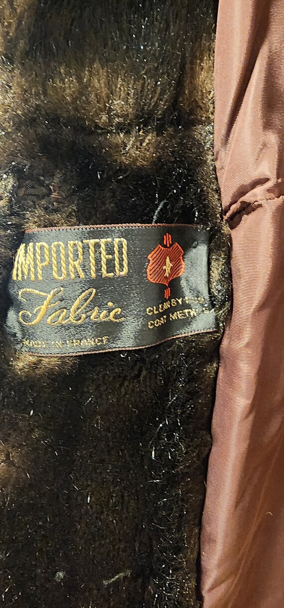 Vintage Faux Fur Coat - image 6