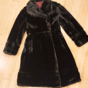 Vintage Faux Fur Coat