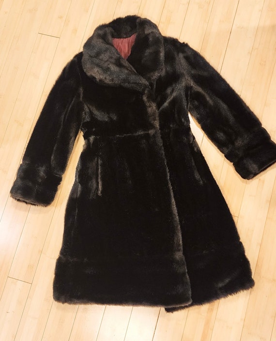 Vintage Faux Fur Coat - image 1