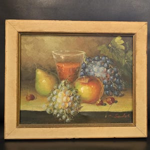Charming little oil painting