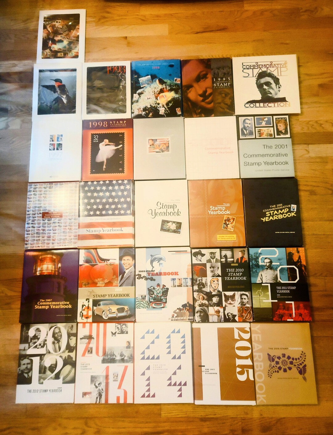 Collection of Commemorative Stamp Yearbooks 19912016 Etsy