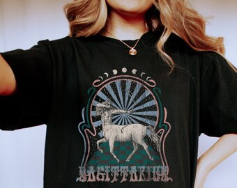 Sagittarius T Shirt, Sagittarius Zodiac shirt, Astrology gifts Sagittarius, BFF Christmas Gift,, Star sign gifts, Holiday gifts for women
