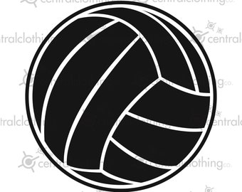 Volleyball clip art, png, svg, eps, pdf and jpeg files, cut file