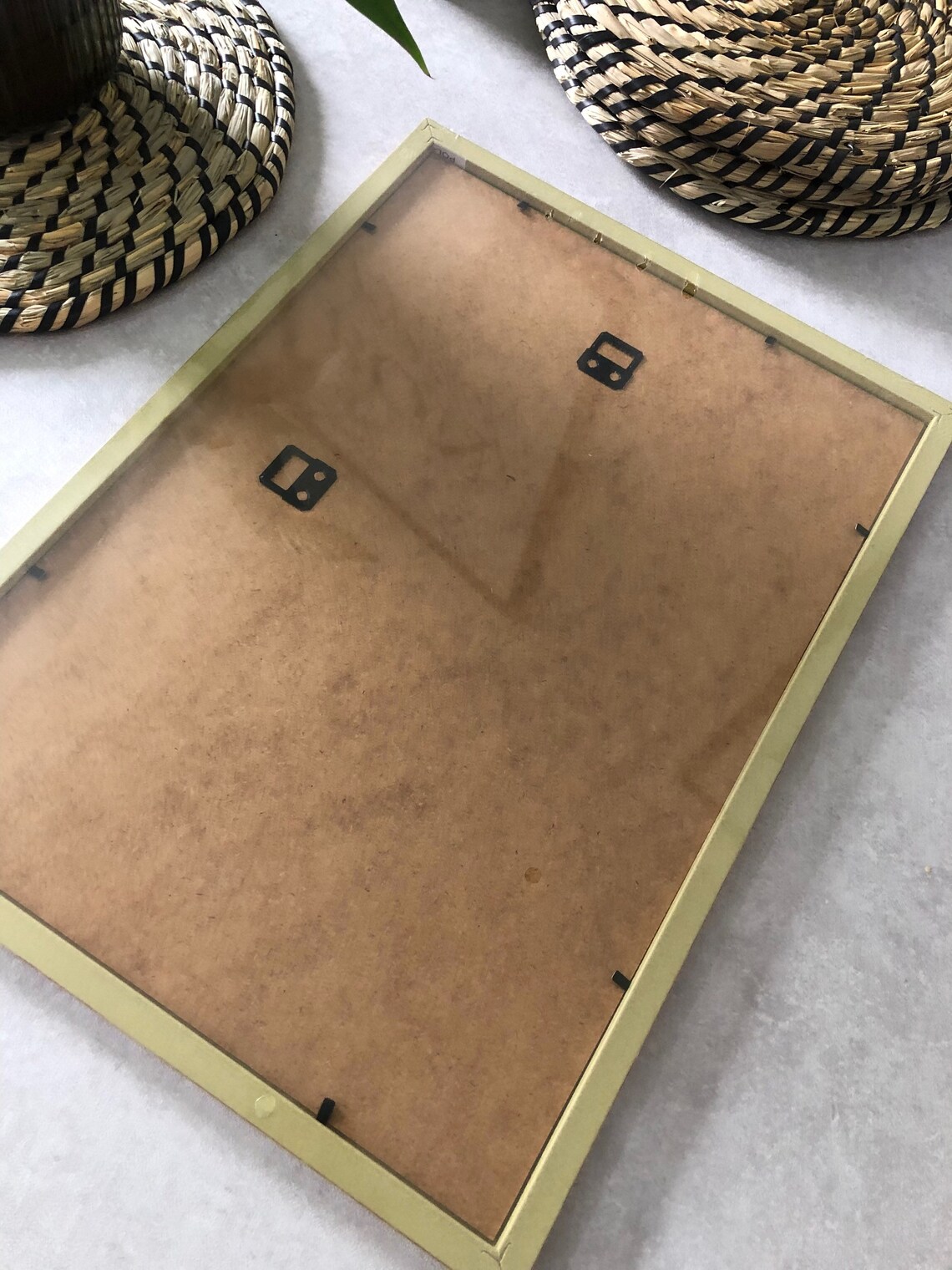 A3 Size Photo Frame in Light Oak With Acrylic Glass Front and Hanging