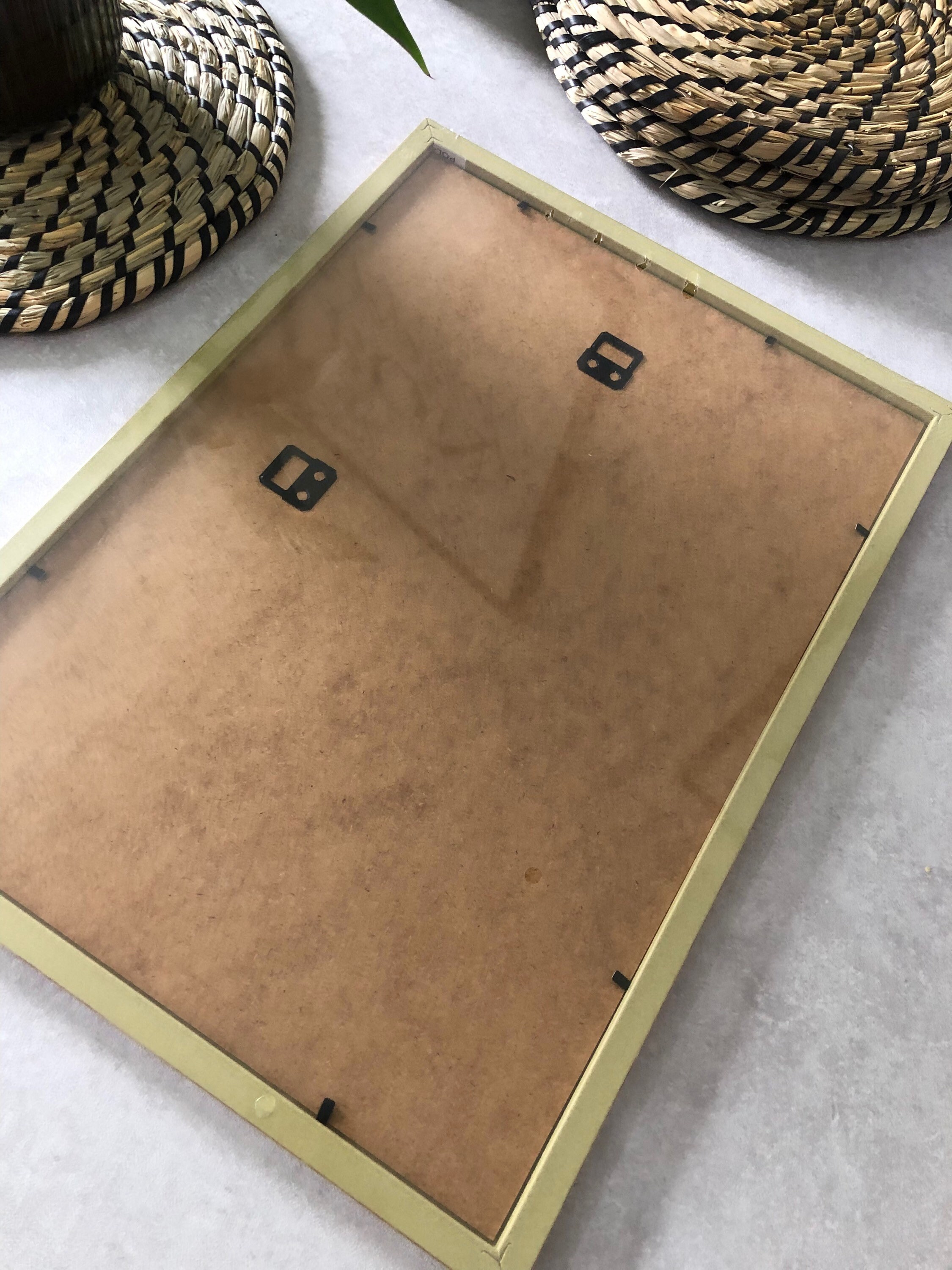 A3 Size Photo Frame in Light Oak With Acrylic Glass Front and Hanging