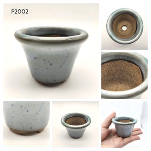 Bonsai Pot, Authentic Koishiwarayaki-Japanese Pottery, Round 2inch Pot