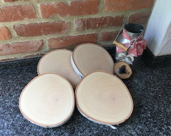 Tree slices, wooden slices, birch slices, wedding decoration, table decoration, wooden boards, birch boards, wooden boards 20 cm, 25 cm, 30 cm, 35 cm, 40 cm, 50 cm