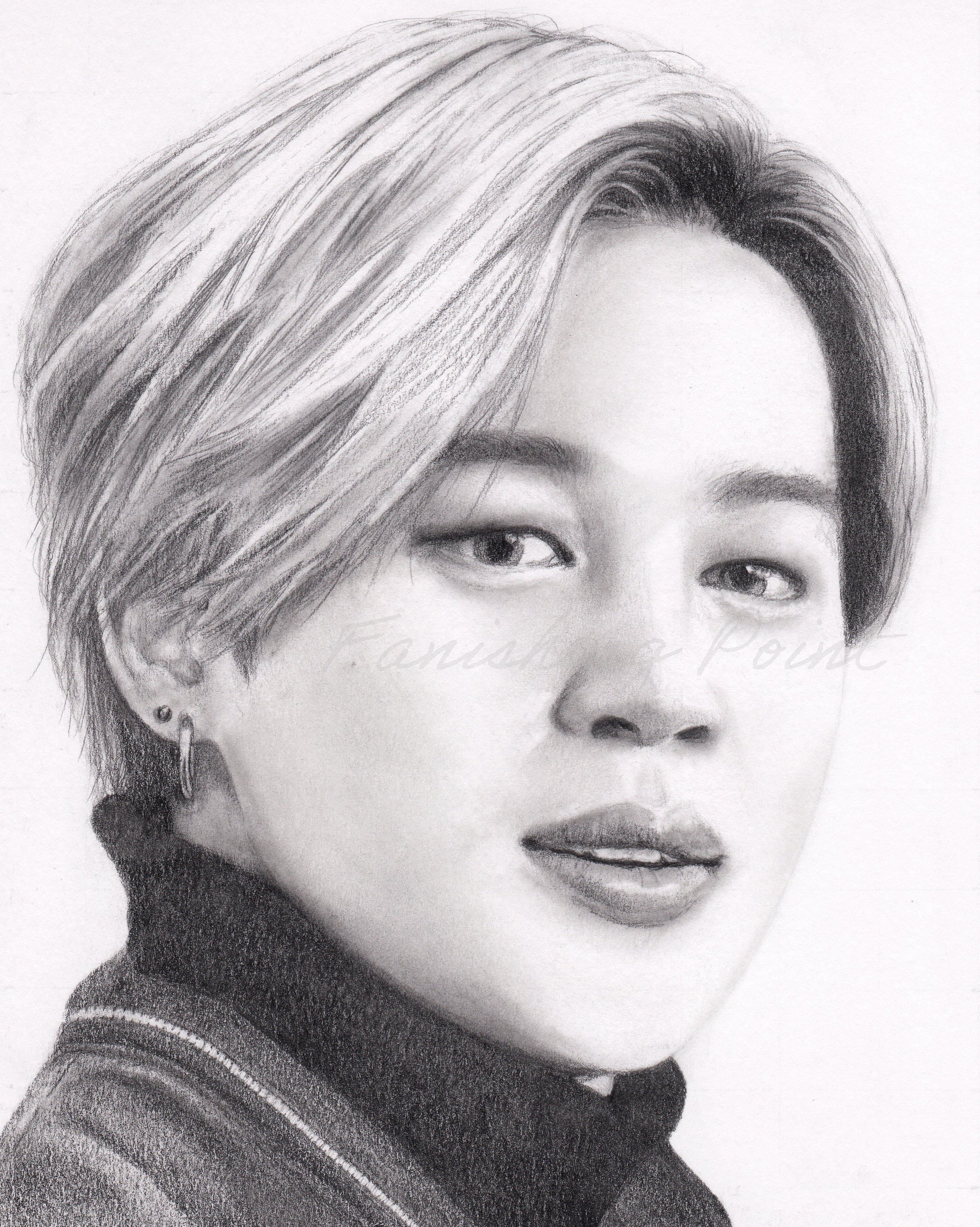 JIMIN BTS Fanart Print of Pencil Drawing Kpop - Etsy JIMIN BTS Fanart Print of Pencil Drawing Kpop - Etsy