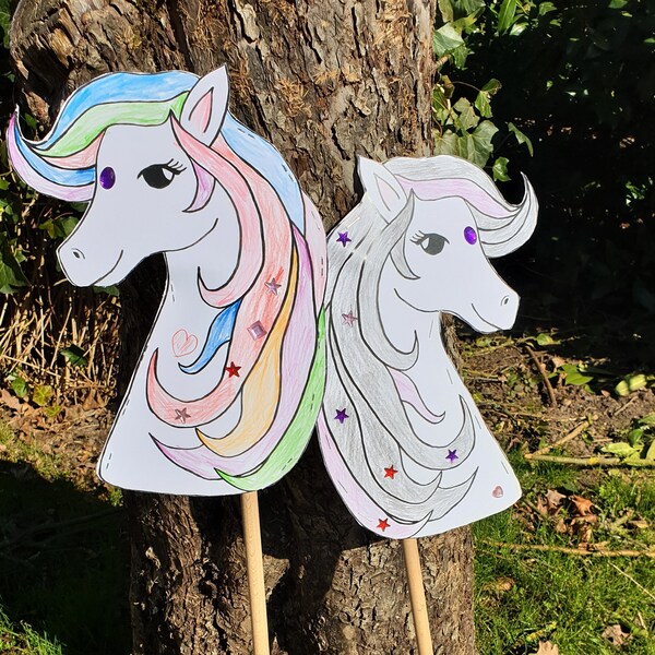 Hobbyhorse craft set for 4-10 children