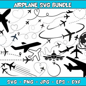 Flugzeug svg, Flugzeug Clipart, Reise svg, Flugzeug Silhouette, Flugzeug Png, svg-Dateien für Cricut, Flugzeug svg, Flugzeug Herz svg