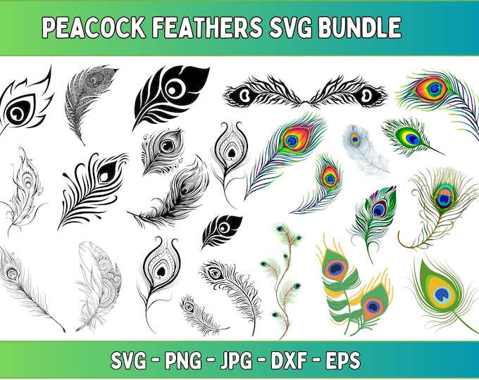 Peacock Rvt File Peacock SVG PNG DXF Clipart Vector Cut File for Cricut, Bird Svg - Etsy ...