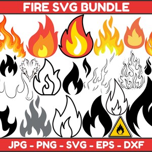 Fire SVG Bundle, Fire ClipArt, Fire Svg Files, Fire Flames Svg, Flames Frame Svg, Fire Frame Svg, Fire Png