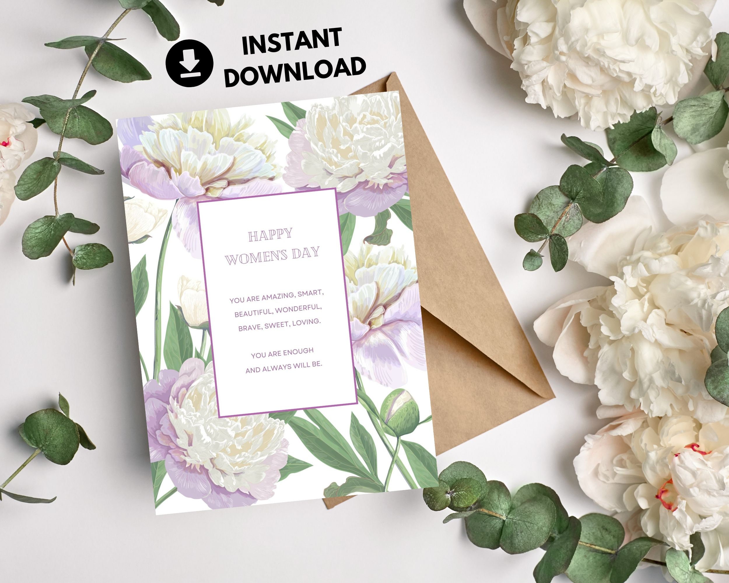 International Women's Day Greeting Cards - Etsy