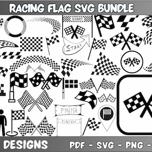 Race Flag Svg Bundle, Checkered Flag Svg, Racing Flag Svg,Racing Flag,Race Flag Clipart, Racing Cut Files, Racing Flags Svg,Instant Download